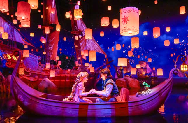 Festiwal Latarni Roszpunki w Tokyo Disney Fantasy Springs