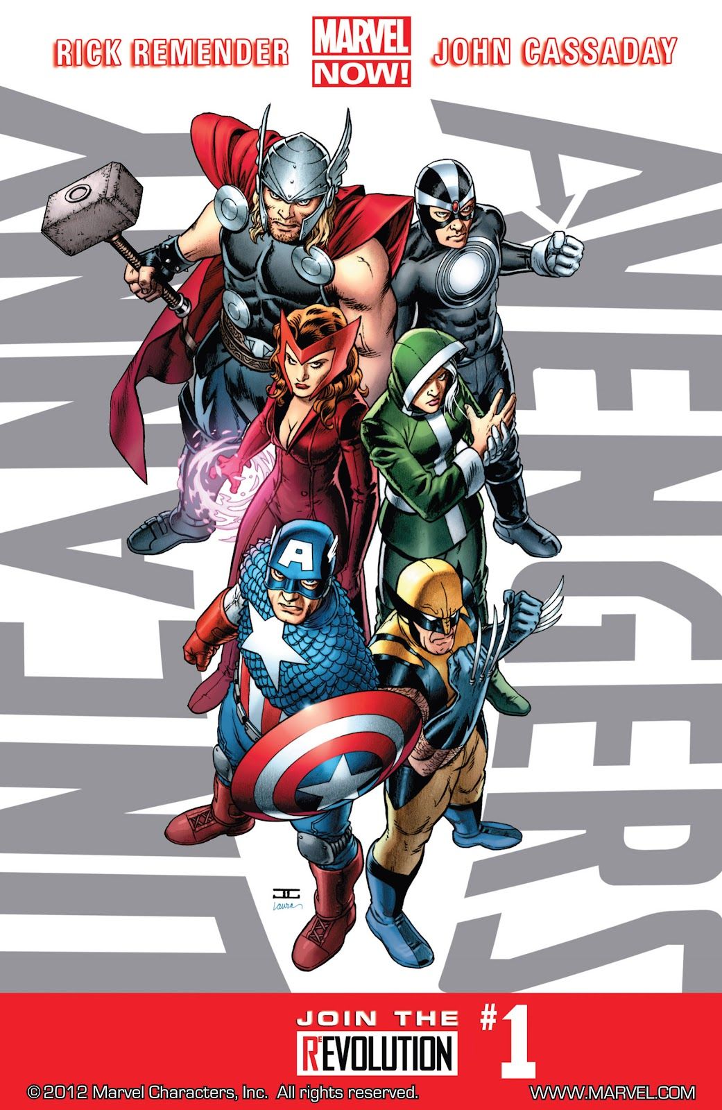Okładka Uncanny Avengers #1