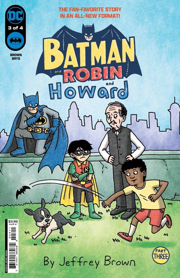 Okładka Batmana, Robina i Howarda nr 3.