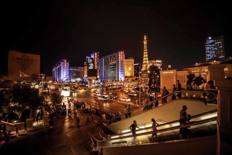 Las Vegas Strip nocą