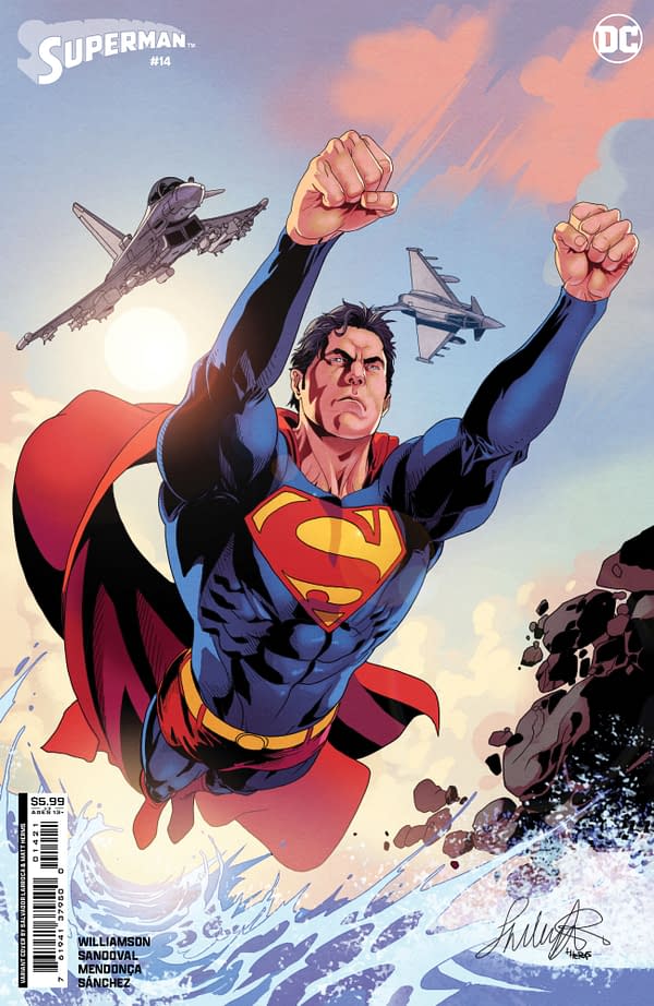 Zdjęcie na okładce Supermana nr 14