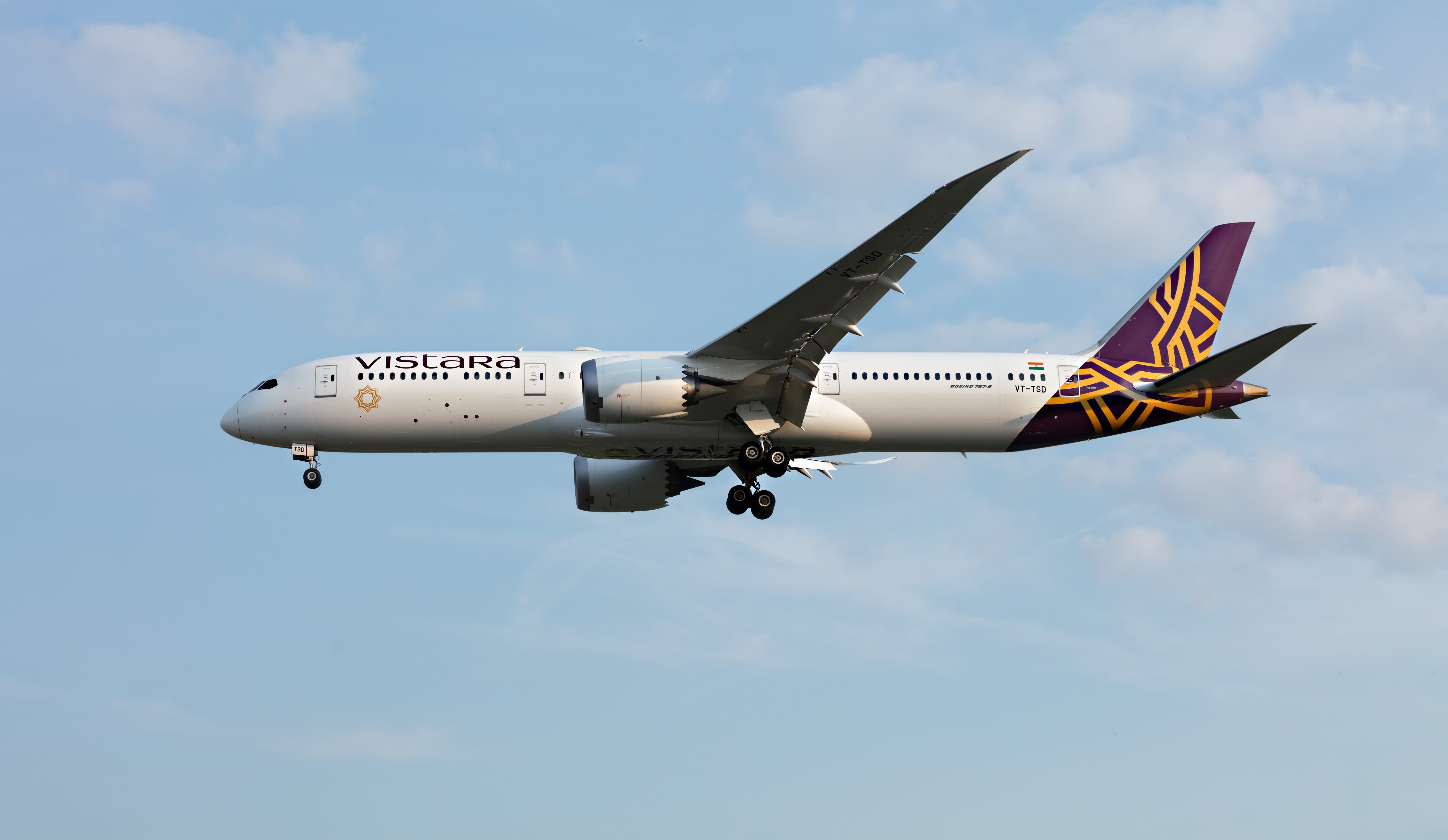 Vistara Boeing 787 Dreamliner