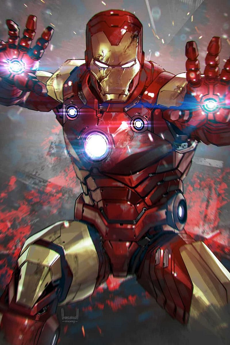 Iron Man na okładce komiksu Marvela