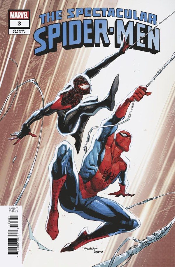 Okładka wariantu Spectacular Spider-Men #3.