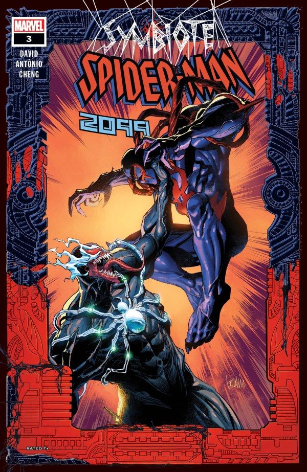 Okładka Symbiote Spider-Man 2099 nr 3.