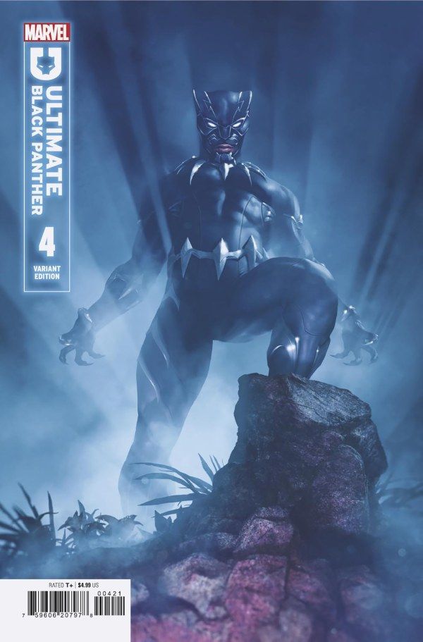 Okładka Ultimate Black Panther #4.