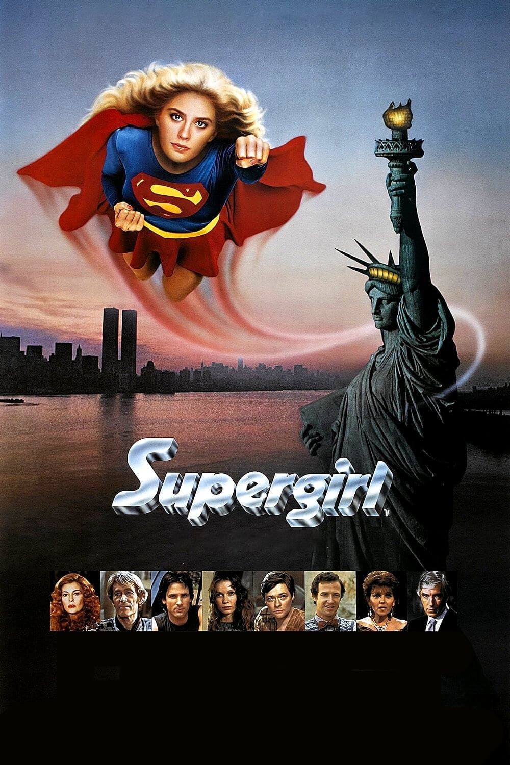 Plakat filmu Supergirl 1984