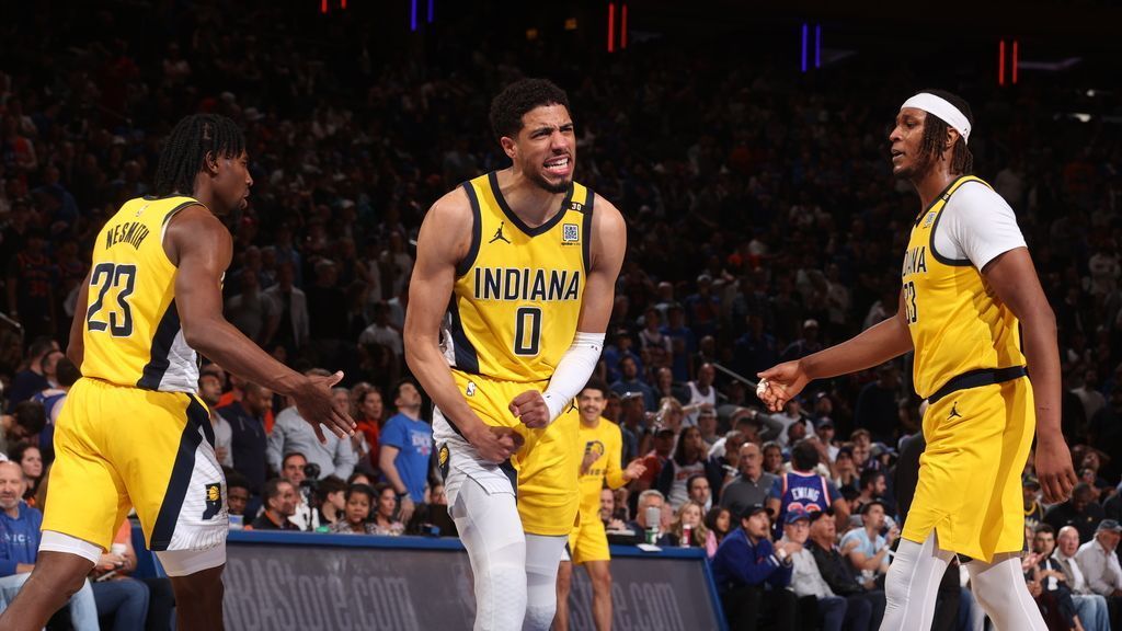 Upalnie gorąca drużyna Pacers ustanowiła punkt play-off w meczu 7, pokonując Knicks