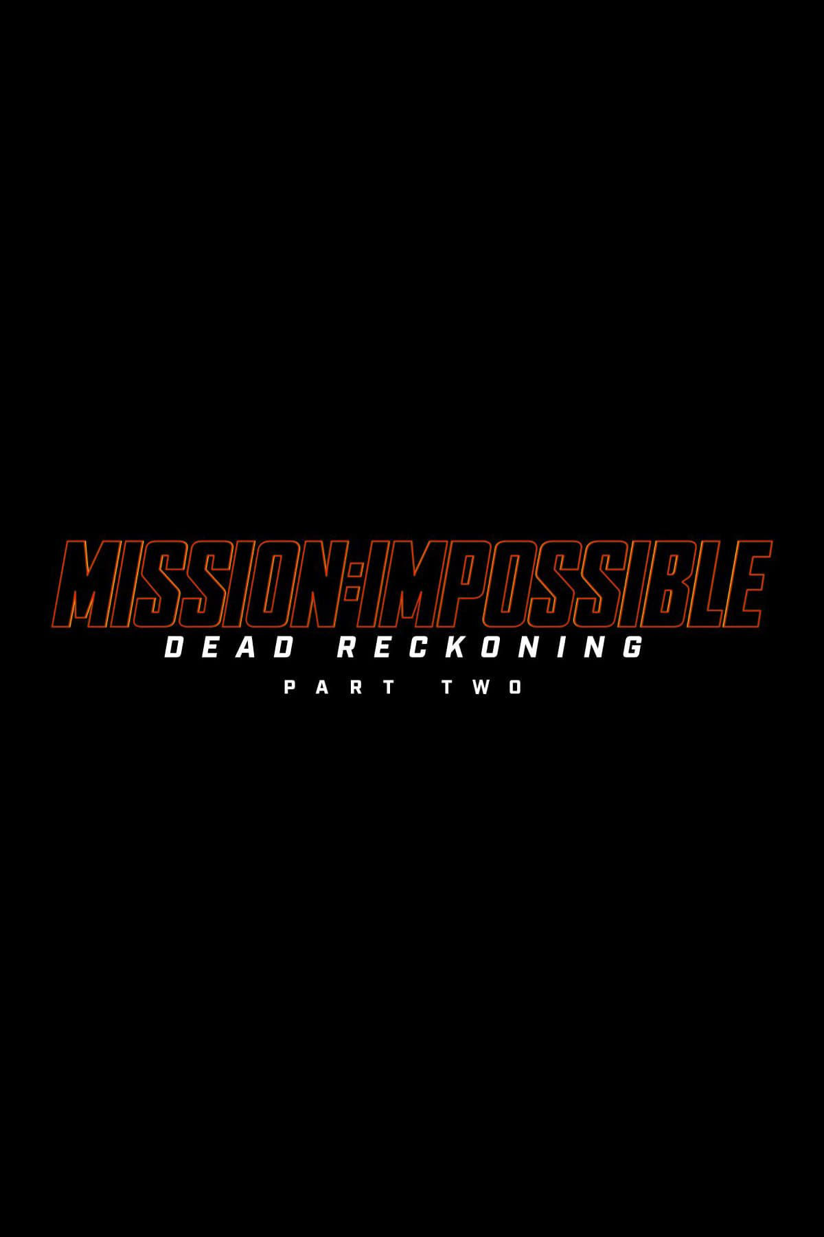 Plakat zwiastuna filmu Mission Impossible Dead Reckoning, część druga