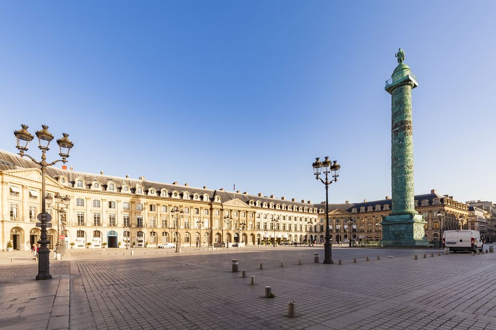 francja, paryż, place vendome, kolumna zwycięstwa, colonne vendome