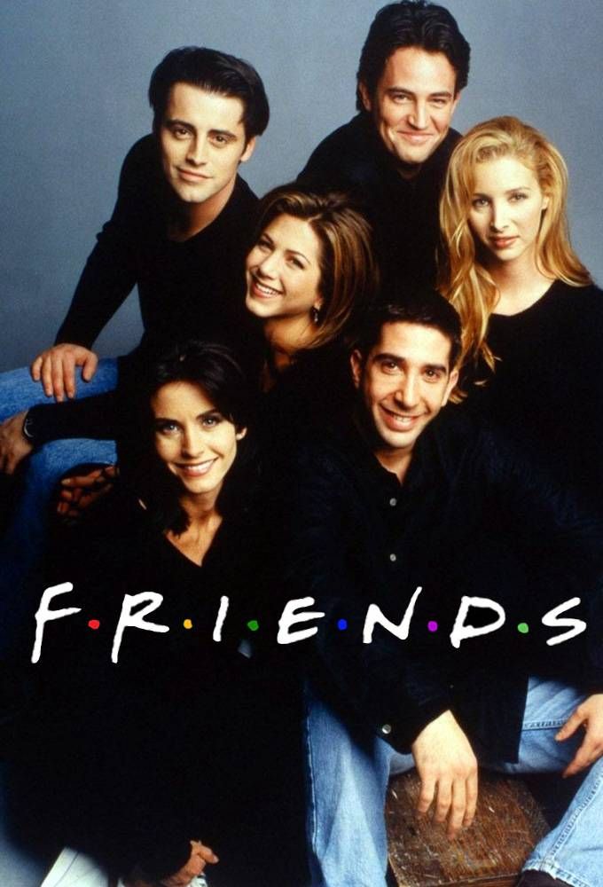 Plakat programu telewizyjnego Friends