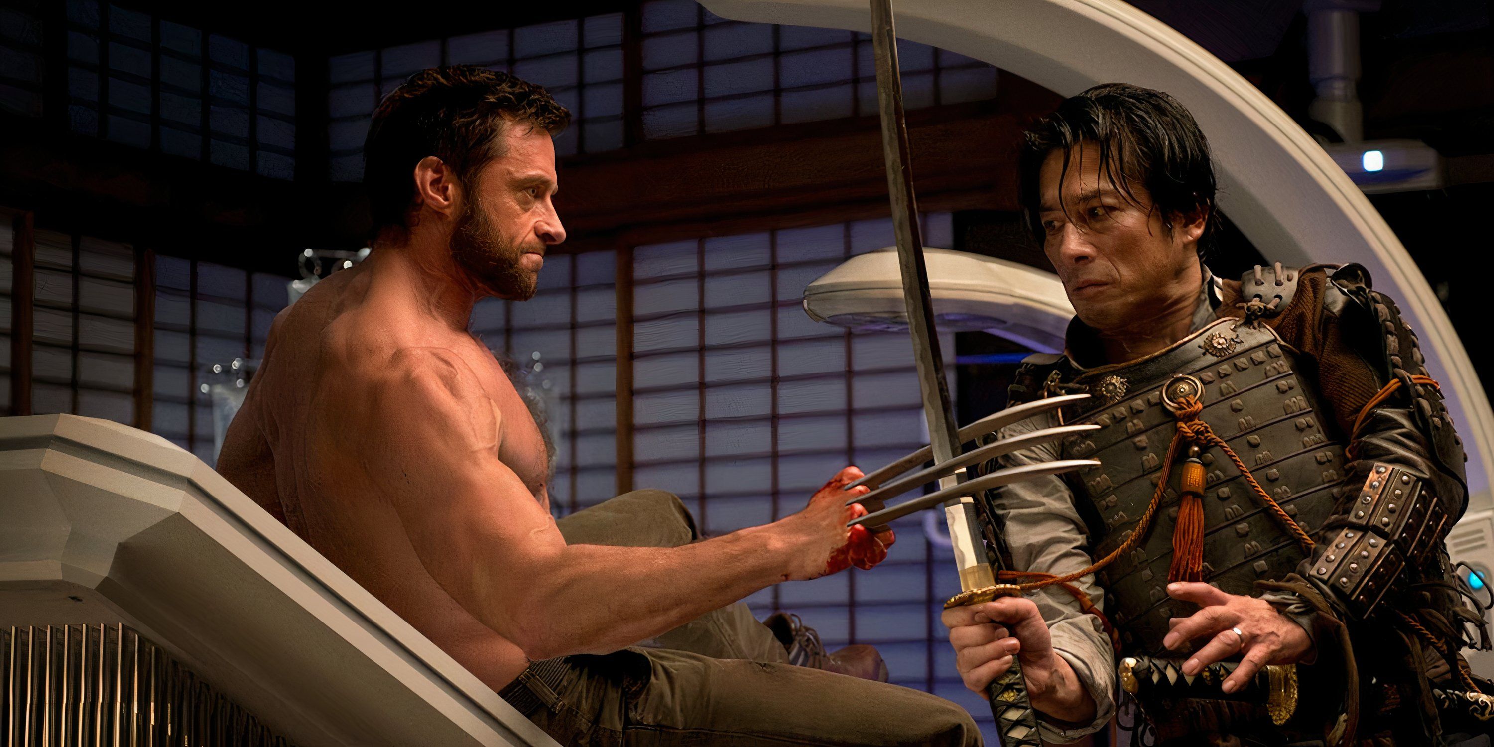 Shingen walczy z Wolverine'em w filmie z 2013 roku