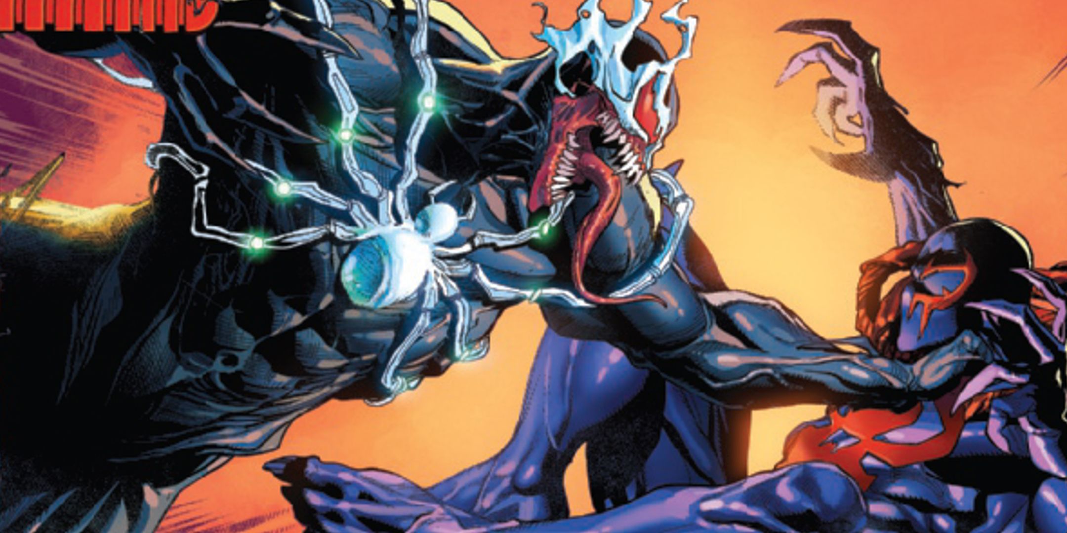 Nagłówek okładki symbionta spider-man 2099 3