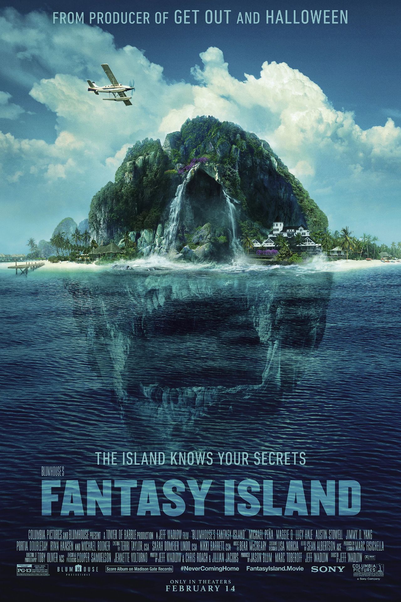 Plakat dotyczący ponownego uruchomienia Blumhouse Fantasy Island
