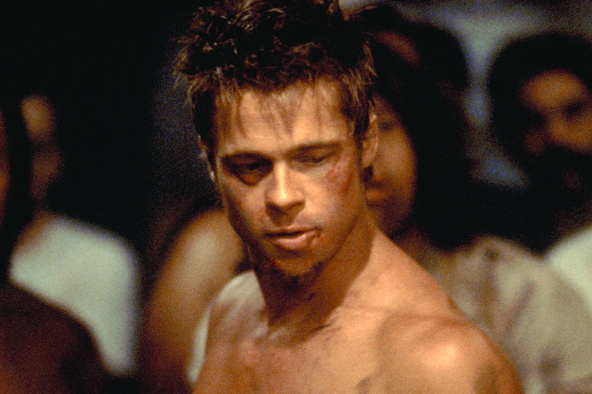 Bez koszulki, wszystko boli: Brad Pitt w „Fight Club”