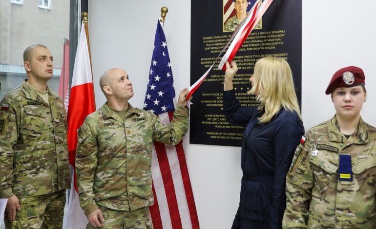 DVIDS – Aktualności – Armia USA wspiera rozwój kadetów polskiej armii w Toruniu
