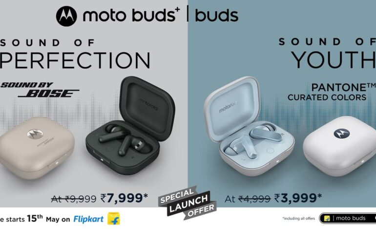 Motorola wprowadza na rynek indyjski słuchawki Moto Buds i Moto Buds+