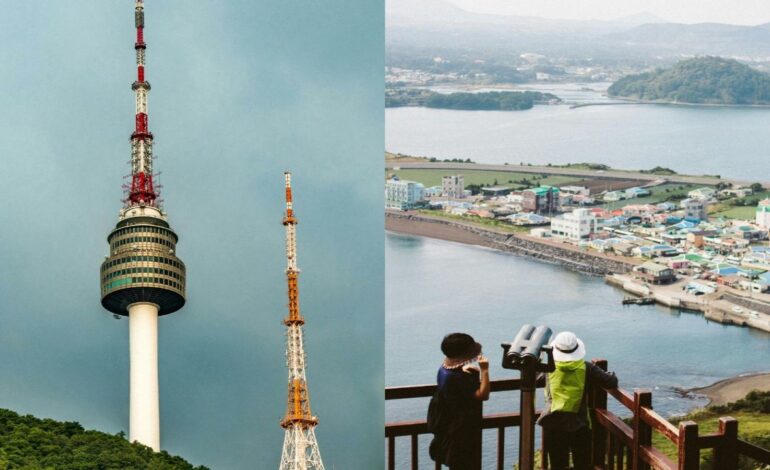15 najlepszych miejsc do odwiedzenia w Korei Południowej;  Wieża Namsan, wyspa Jeju, Lotte World i nie tylko