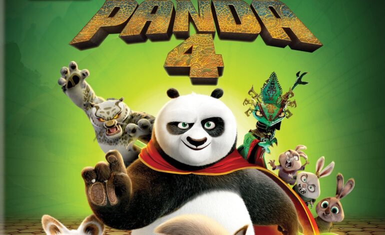 Blu-ray Kung Fu Panda 4 4K