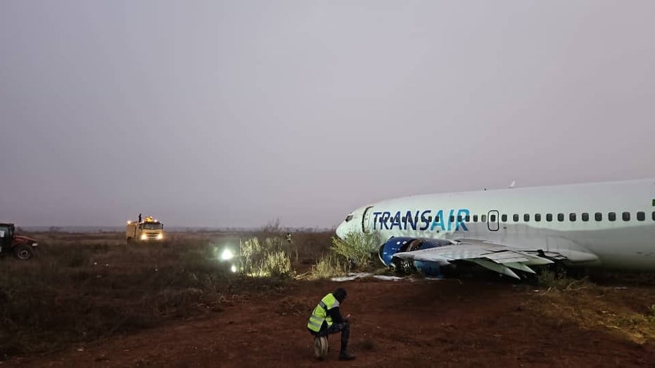 Wypadek na lotnisku w Dakarze