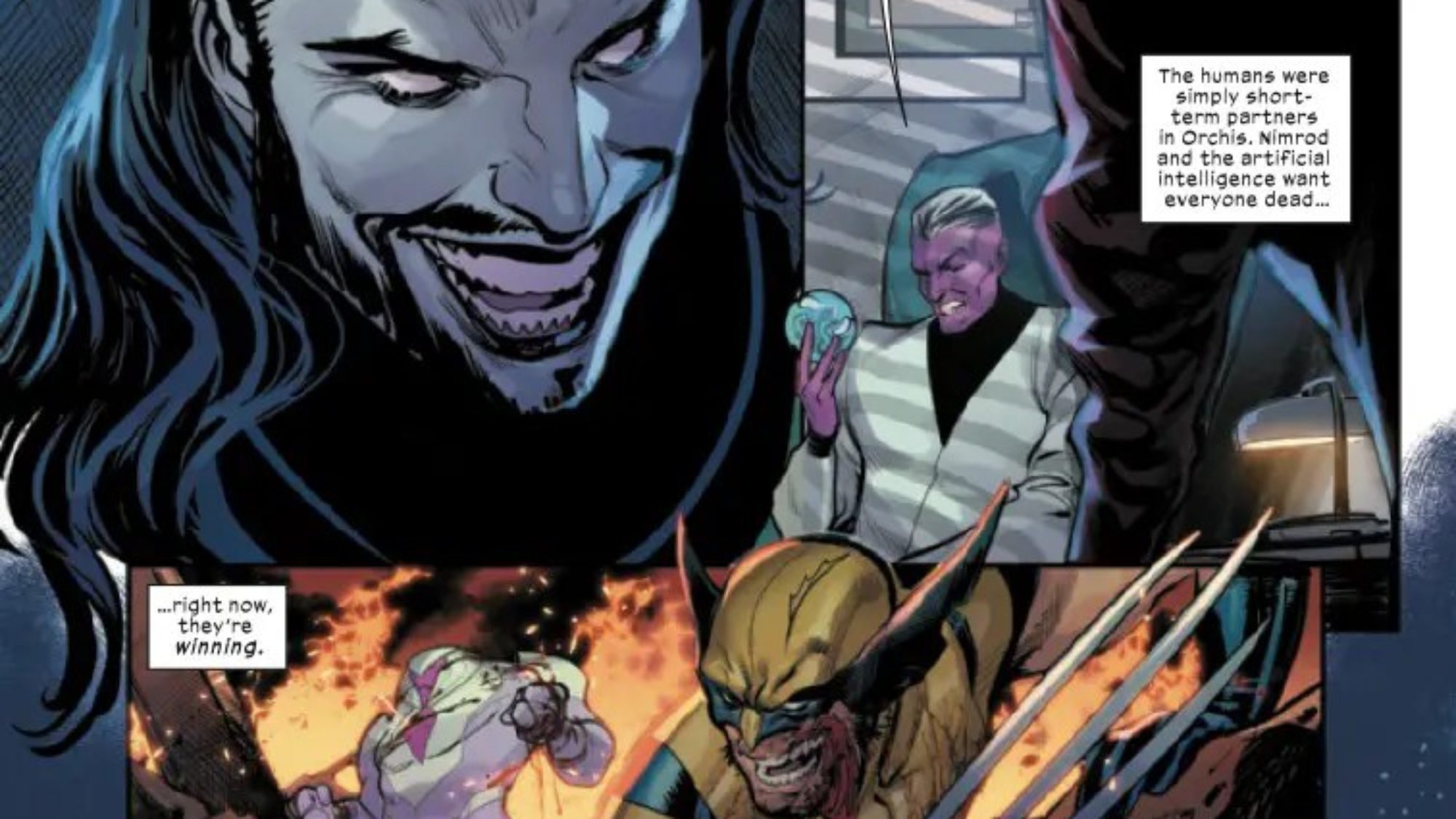 Zapowiedź upadku domu X #5: Orchis kontra X-Men