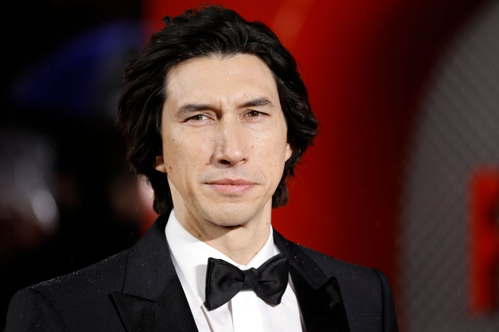 Adam Driver na premierze Ferrari.