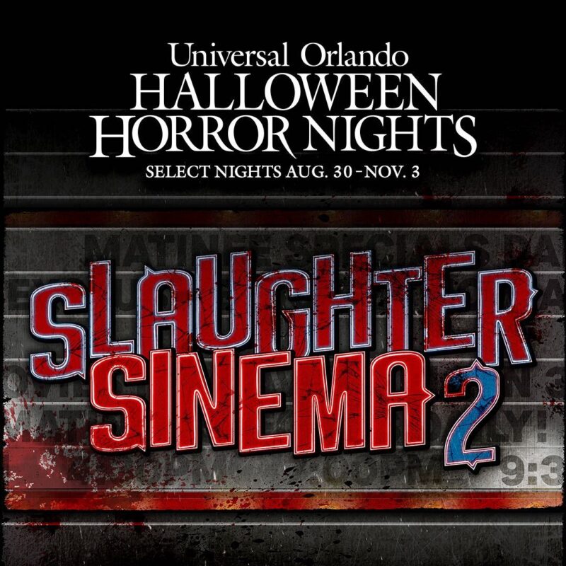 Grafika Halloween Horror Nights Slaughter Sinema 2 