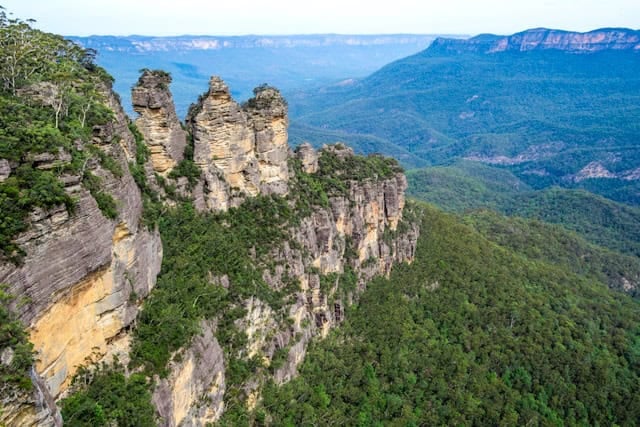 Trzy siostry w Parku Narodowym Blue Mountains niedaleko Sydney