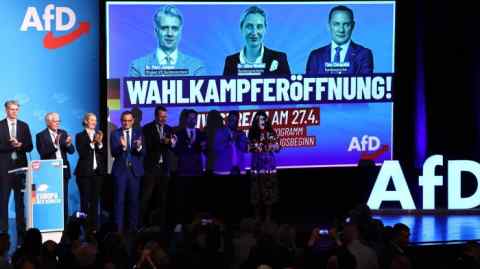W sobotę wydarzenie AfD inaugurujące kampanię przed wyborami europejskimi tej partii