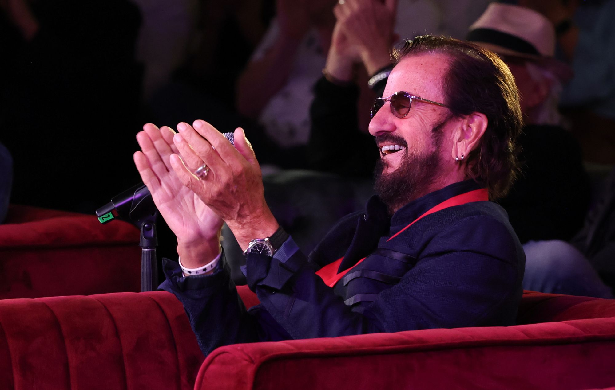 Ringo Starr uczestniczy w ceremonii wprowadzenia do Musicians Hall Of Fame 2023
