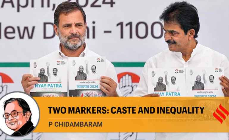 P Chidambaram pisze |  Dwa znaczniki: kasta i nierówność