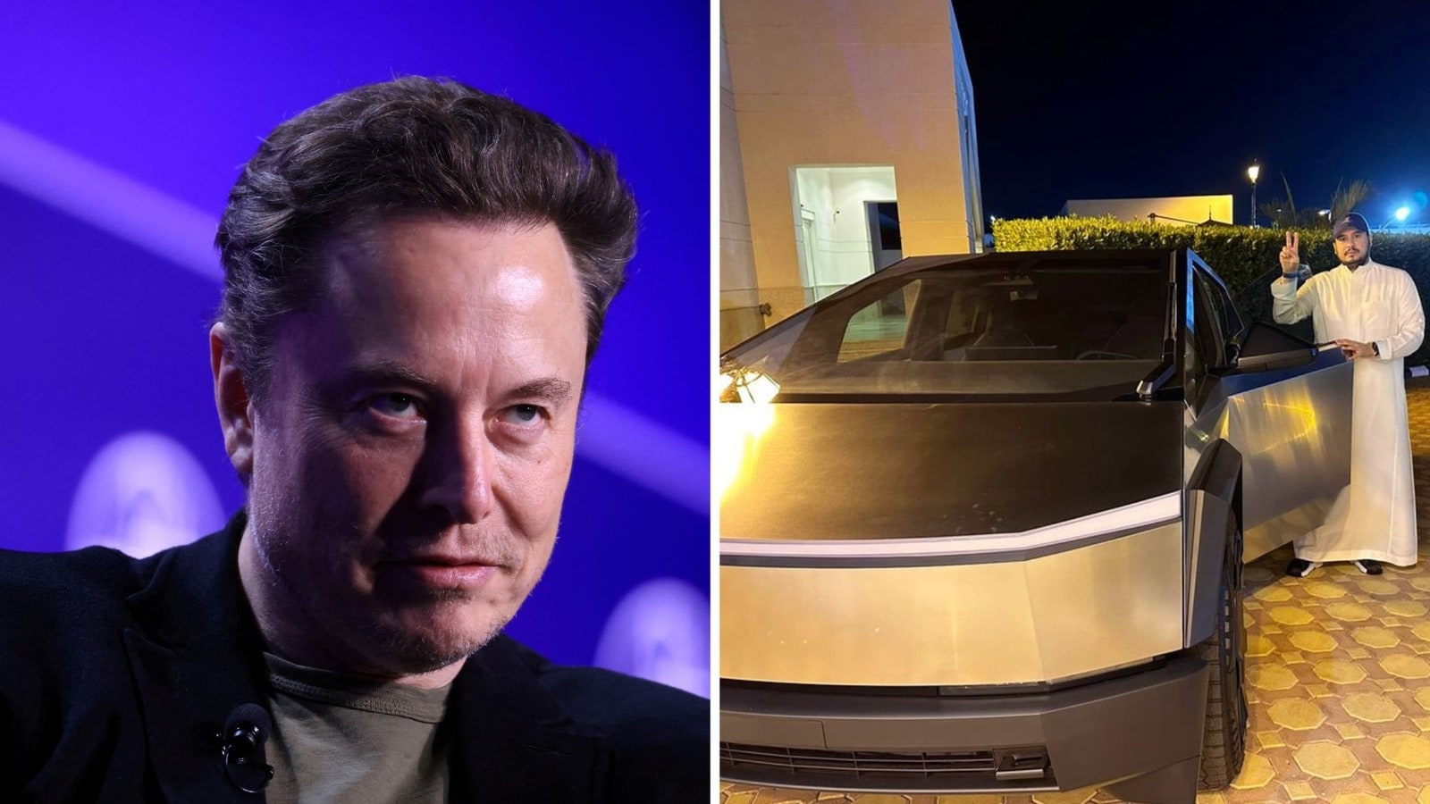 Elon Musk reaguje na zdjęcie saudyjskiego księcia z Cybertruckiem, odpowiedź dyrektora generalnego Tesli staje się wirusowa |  Trendy