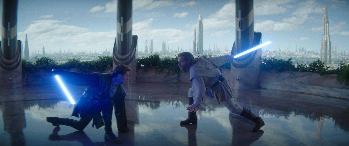 Obi-Wan i Anakin ścierają się ze sobą w retrospekcji z programu Disney Plus Obi-Wan Kenobi