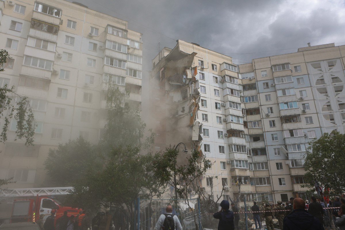 Zawalenie się budynku mieszkalnego w Biełgorodzie
