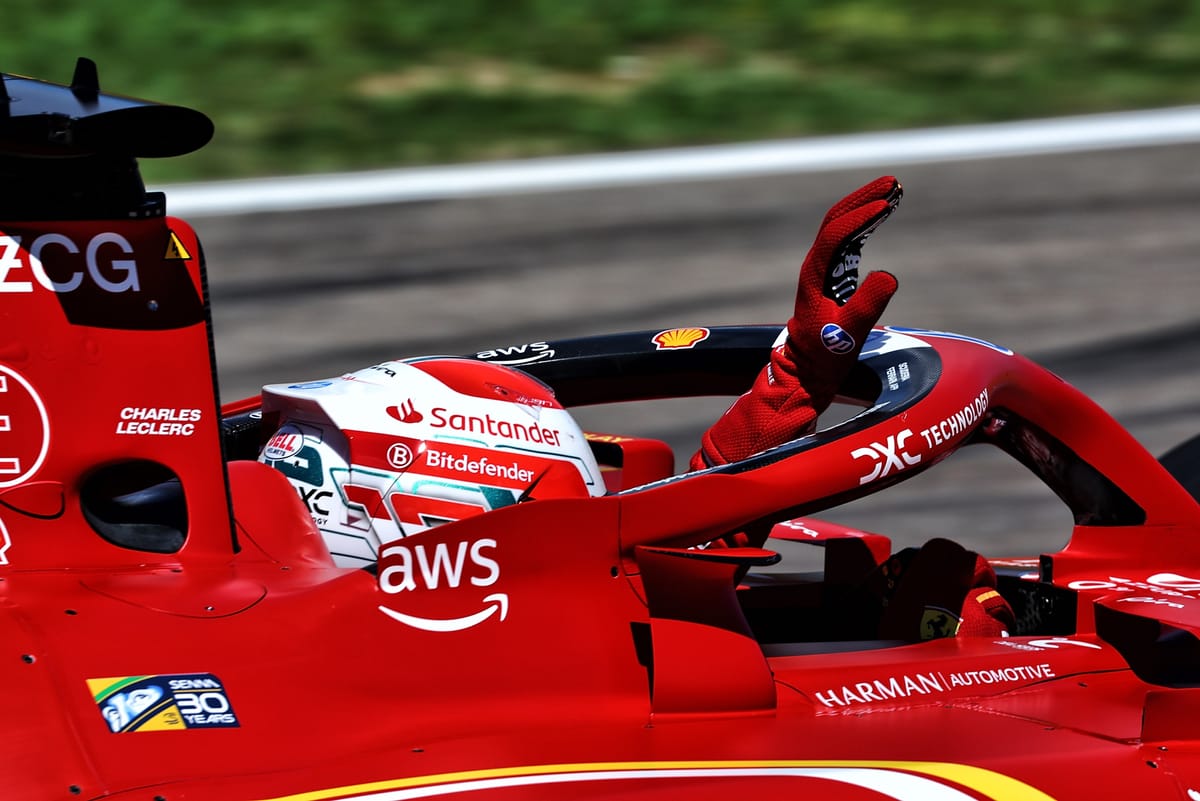 Walki Red Bulla trwają, gdy Leclerc wygrywa F1 w piątek na torze Imola