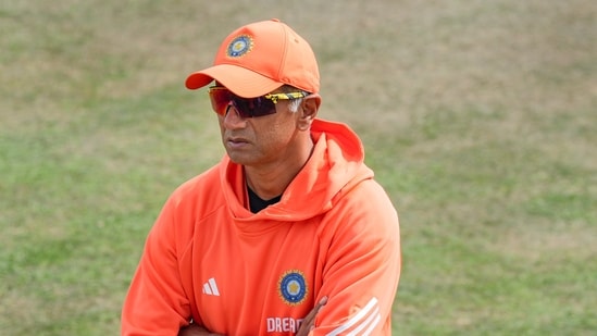 Główny trener Indii Rahul Dravid (PTI)