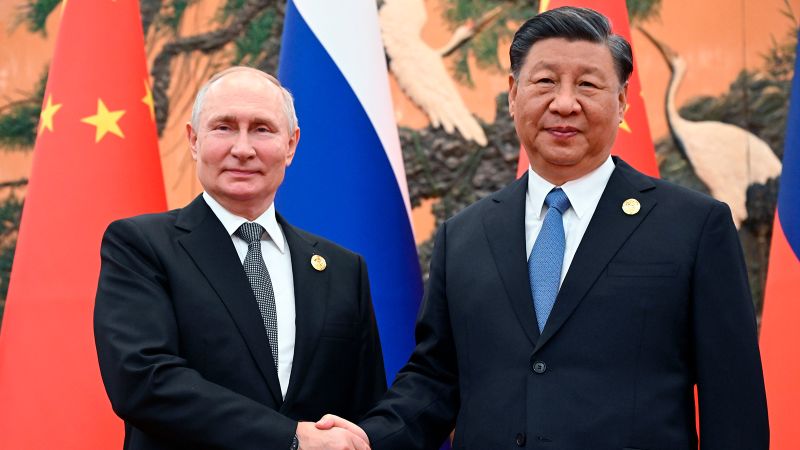Władimir Putin przybywa do Chin z wizytą państwową w związku z postępem wojsk rosyjskich na Ukrainie