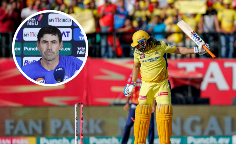 Fleming: Jeśli Dhoni będzie długo odbijał piłkę, CSK ryzykuje jego utratą |  IPL 2024