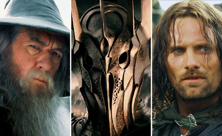 Aragorn, Gandalf i Sauron z Władcy Pierścieni zostali anime Studio Ghibli w epickich grafikach fanów LotR