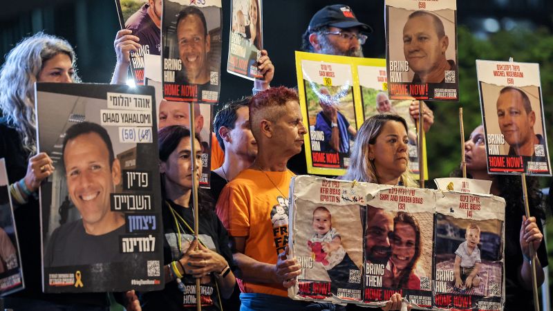 Antyrządowe protesty domagają się uwolnienia zakładników z Gazy przed Dniem Pamięci Izraela