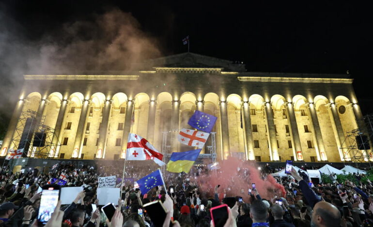 Gruziński parlament uchwalił kontrowersyjną ustawę o „zagranicznych agentach” wśród protestów i powszechnej krytyki
