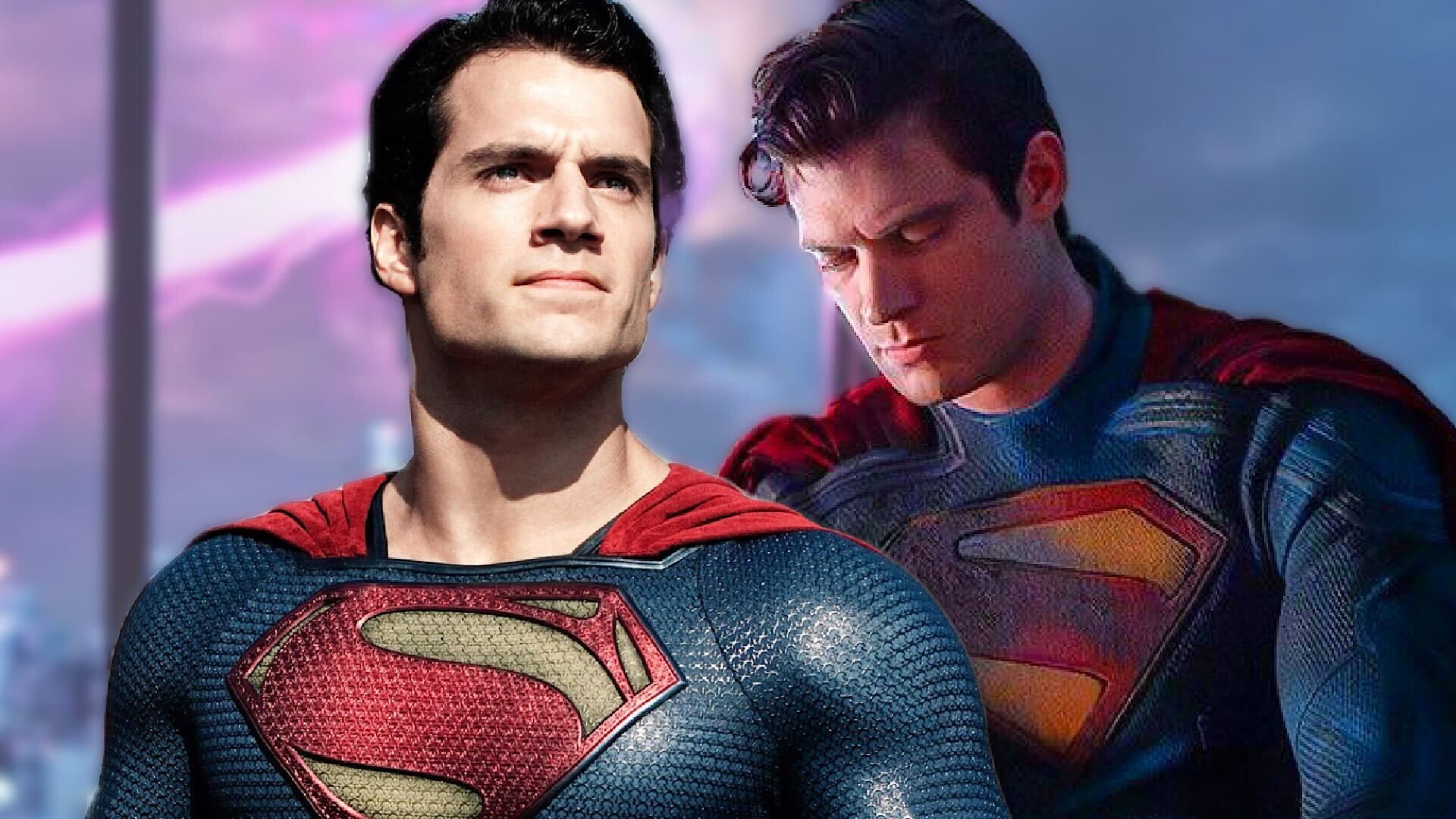 Henry Cavill i David Corenswet w roli Supermana