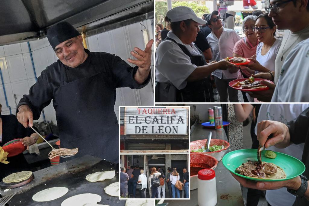 Meksykańskie stoisko z taco, Tacos El Califa de León, zdobywa gwiazdkę Michelin