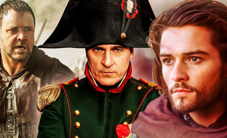 8 filmów historycznych Ridleya Scotta, od najgorszego do najlepszego (w tym Napoleon)
