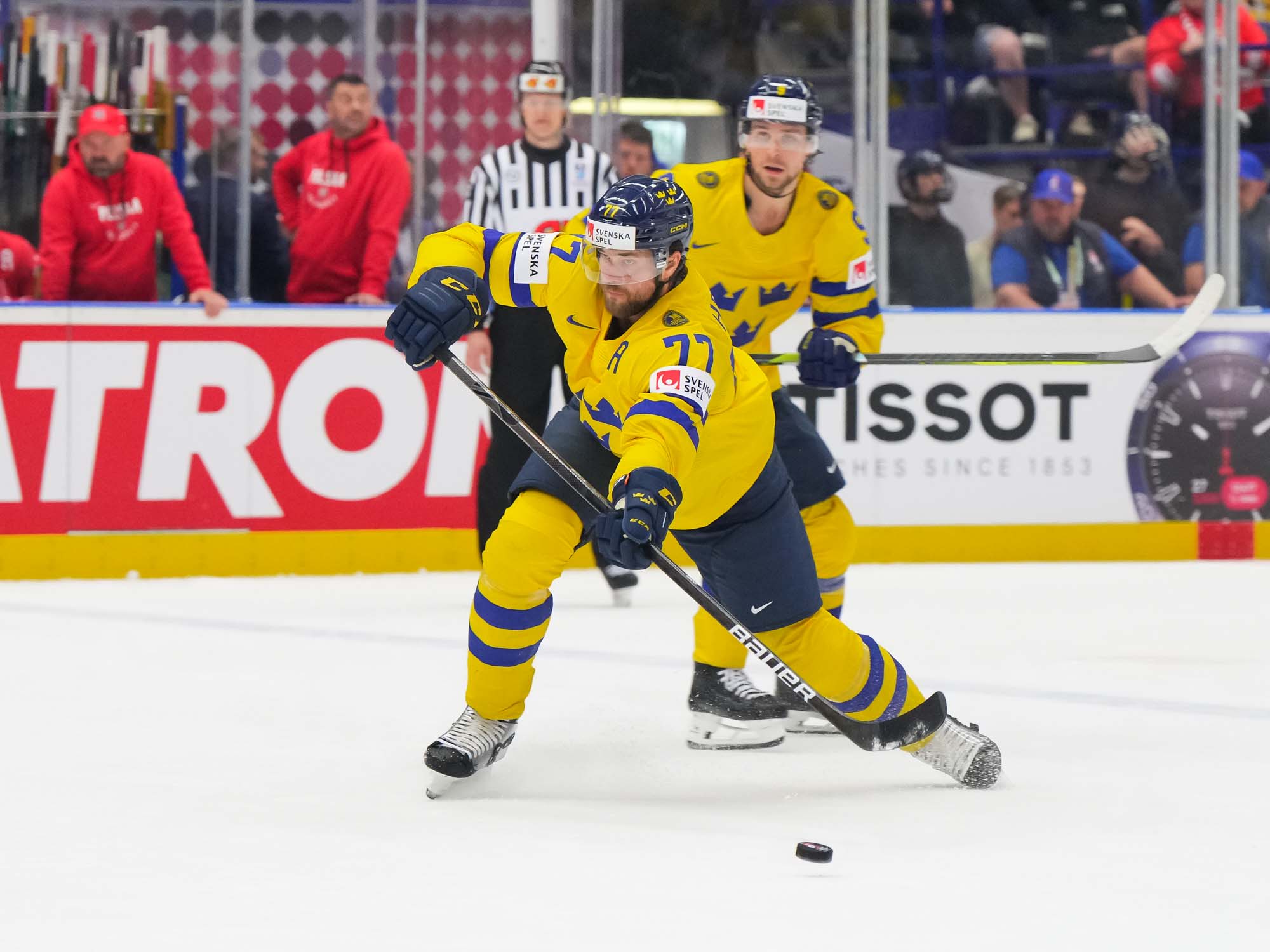 Karlsson prowadzi szwedzką szarżę