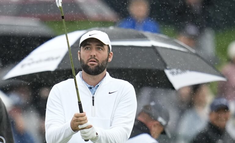 Scottie Scheffler startuje po aresztowaniu na PGA Championship