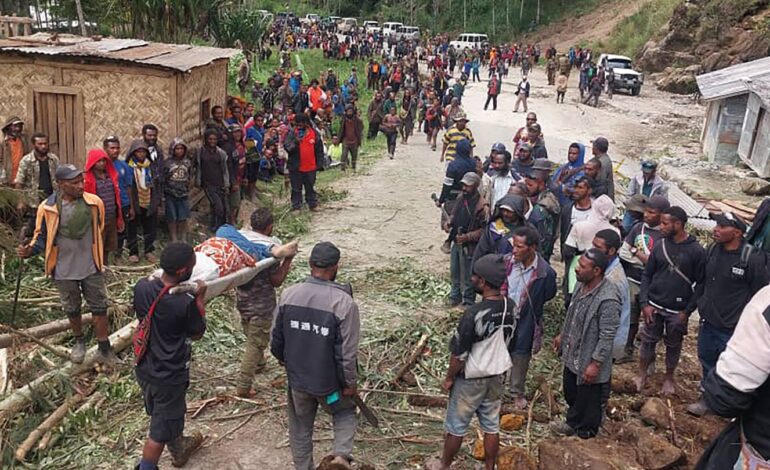 Ponad 100 osób zginęło w wyniku osuwiska w Papui-Nowej Gwinei