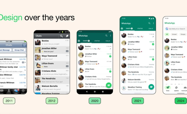 WhatsApp rozpoczyna wdrażanie nowego wyglądu dla użytkowników iOS i Androida