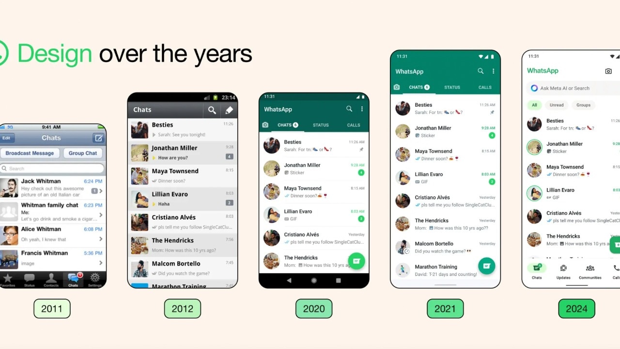 WhatsApp rozpoczyna wdrażanie nowego wyglądu dla użytkowników iOS i Androida