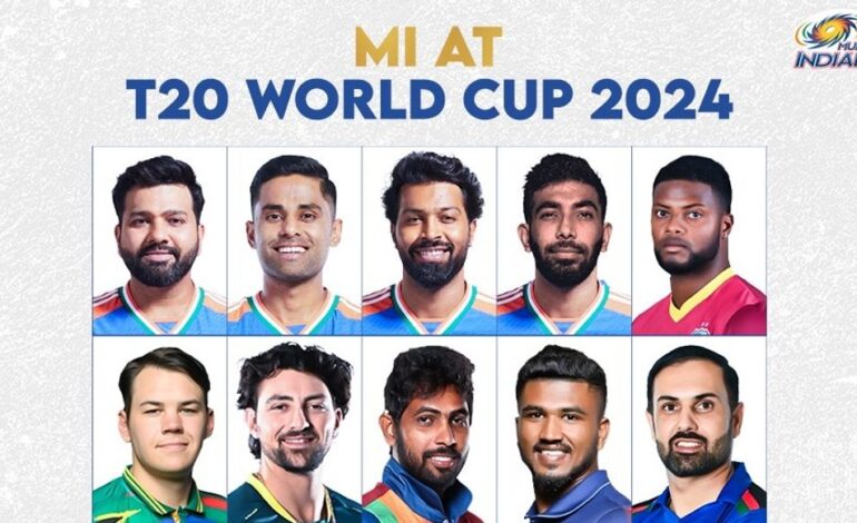 Poznaj swoich graczy MI podczas lotu na Puchar Świata T20 2024